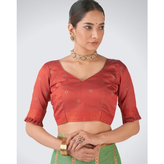 Women Woven Saree with Tassels